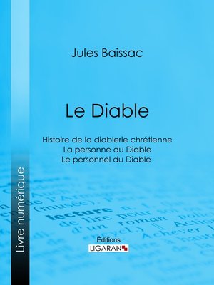 cover image of Le Diable